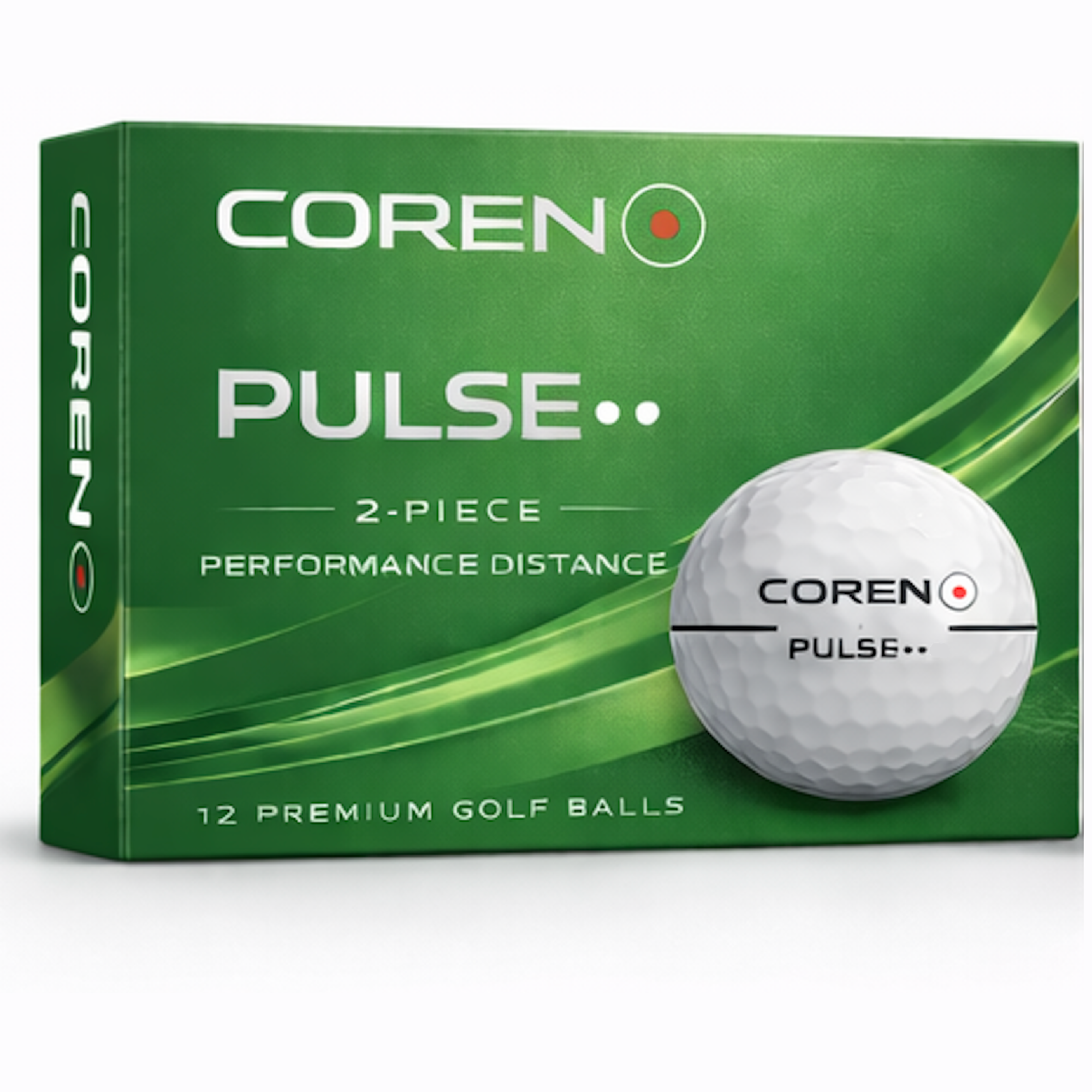 Coren Pulse 2 Piece Performance Distance Balls