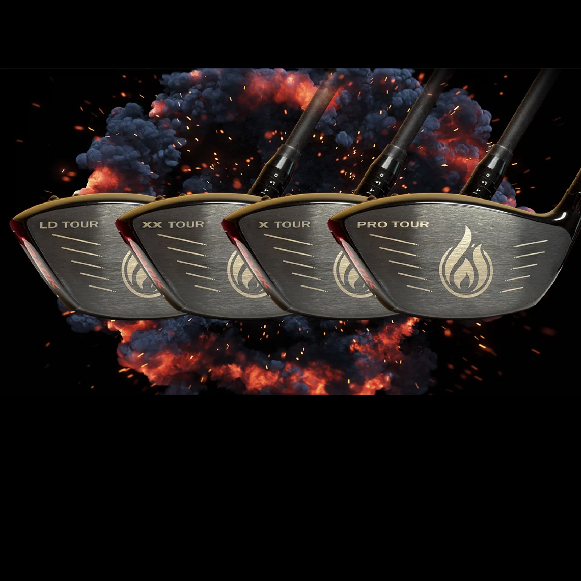 Krank Golf Formula Fire Drivers